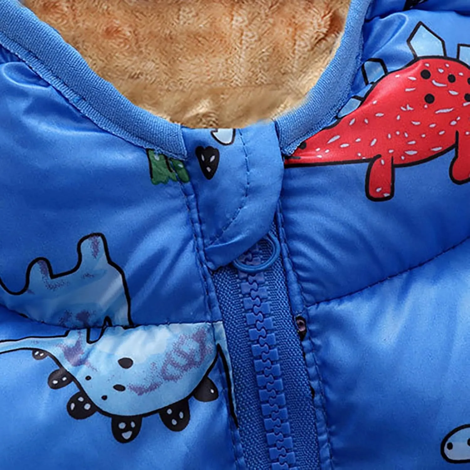 Baby Toddler Winter Fleece Coat Boys Girls Cute Bear Ear Hooded Jackets with Pockets Winter Warm Jacket