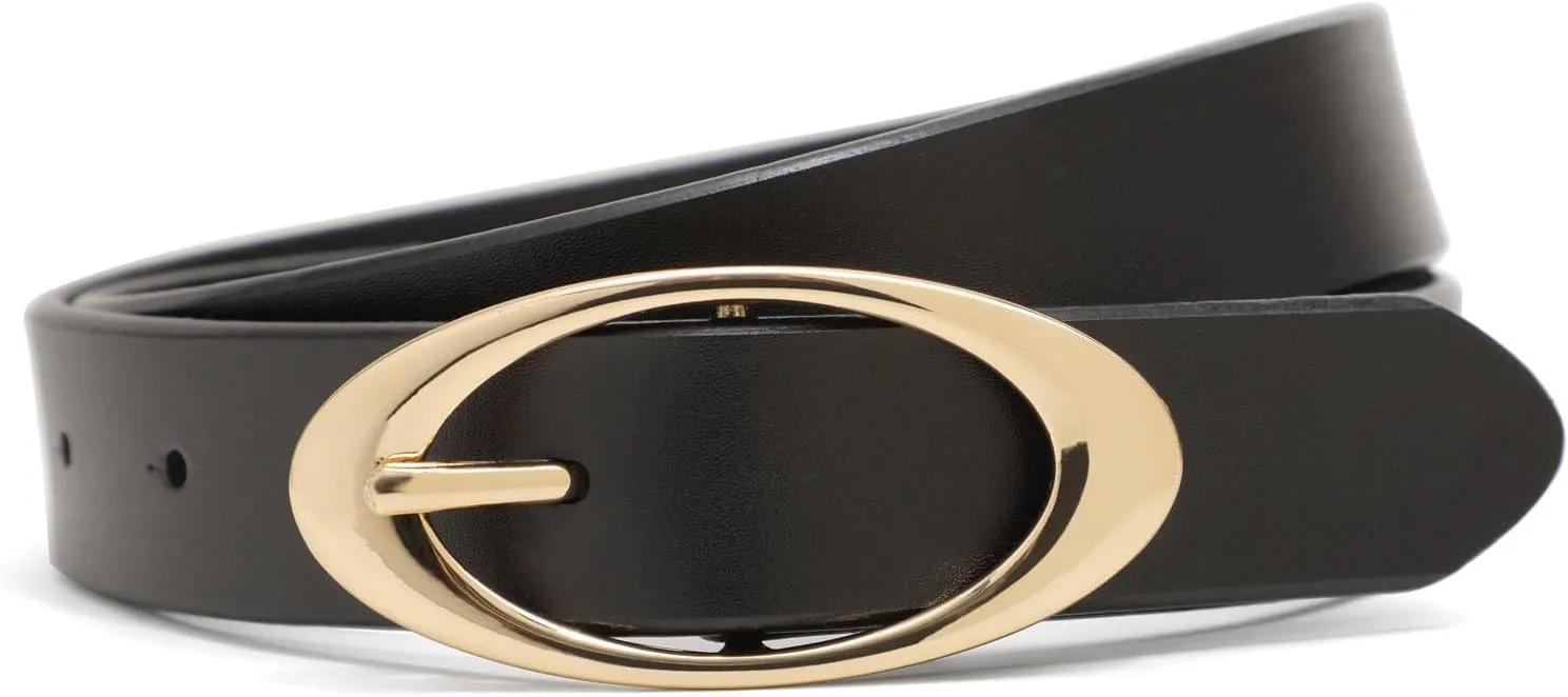Belts for Women Fashion Leather Waist Belt for Jeans Pants Dresses