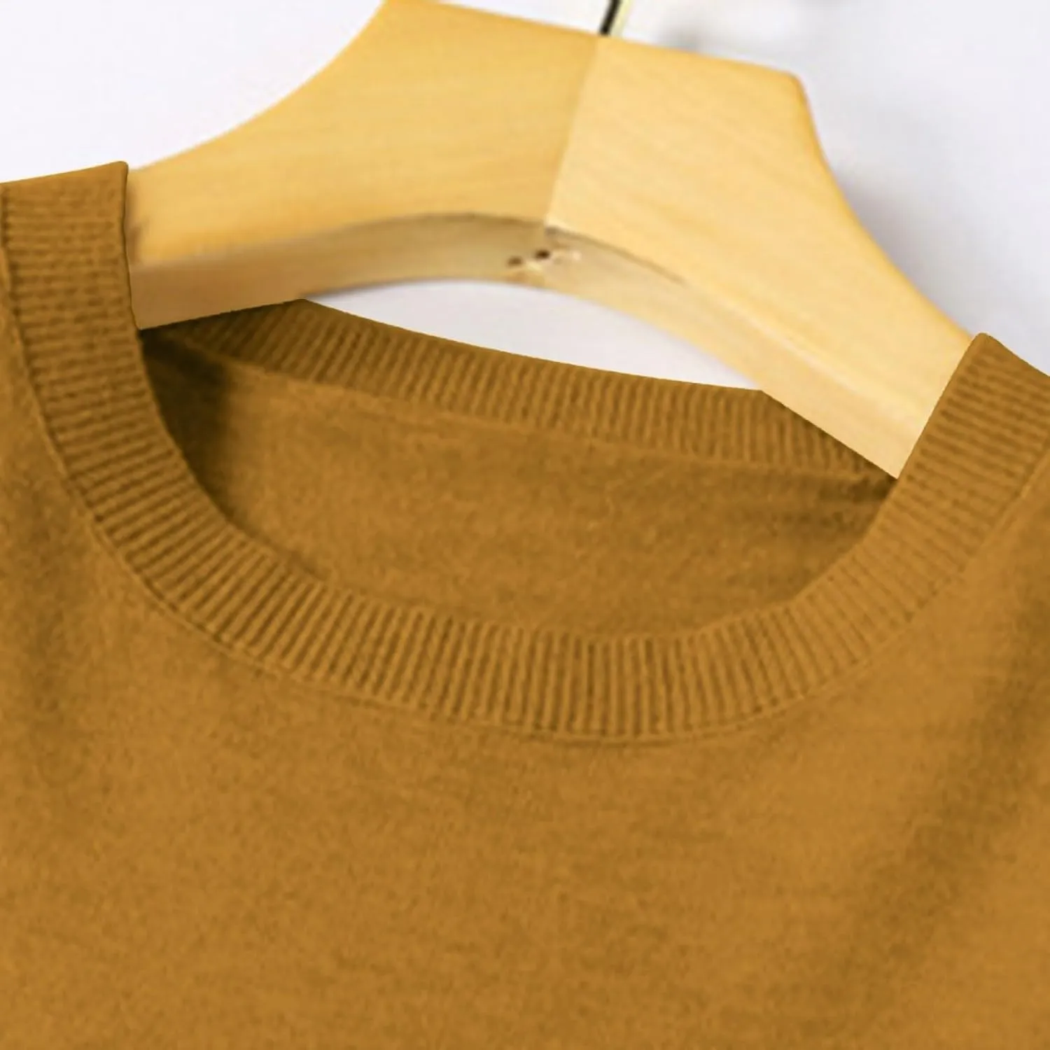 Cashmere Sweaters for Women Long Sleeve Tops Crew Neck Knit Sweater Ladies Warm Soft Lightweight Pullover