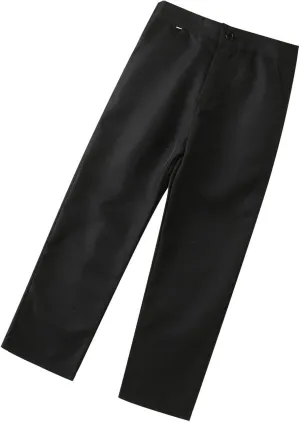 Children Kids Baby Boys Girls Straight Leg Pant Solid Color High Waist Trousers Long Palazzo Pants for 3~12T