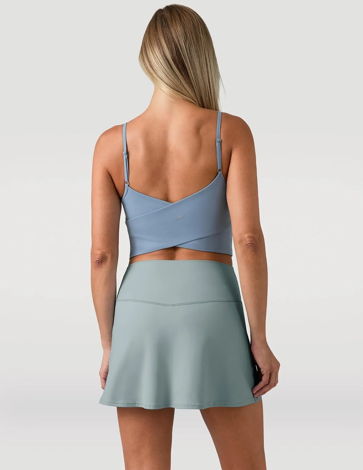 Colorfulkoala Dreamlux Skirts for Women High Rise Athletic Golf Tennis Skorts Built-in Shorts with Pockets