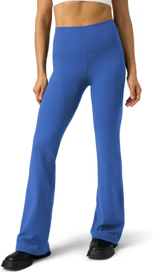 Colorfulkoala Women's Dreamlux Workout Flare Leggings High Waisted Wide Leg Bootcut Yoga Pants 29.5" / 31.5" Inseam
