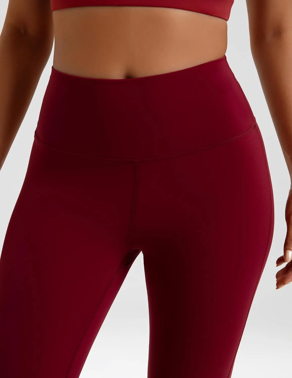 Colorfulkoala Women's Dreamlux Workout Flare Leggings High Waisted Wide Leg Bootcut Yoga Pants 29.5" / 31.5" Inseam