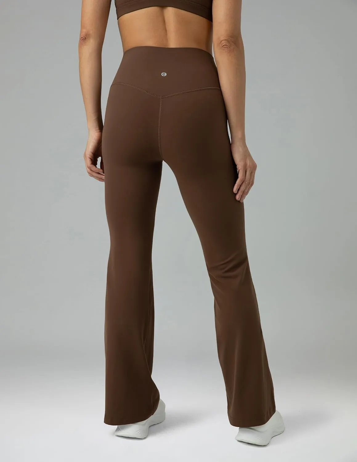 Colorfulkoala Women's Dreamlux Workout Flare Leggings High Waisted Wide Leg Bootcut Yoga Pants 29.5" / 31.5" Inseam