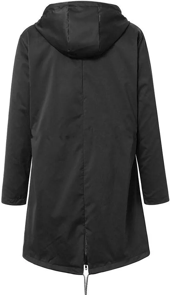 cooki Winter Jackets for Women Thick Womens Warm Fur Fleece Lined Hooded Plus Size Warm Down Outerwear Parka Coats Tops