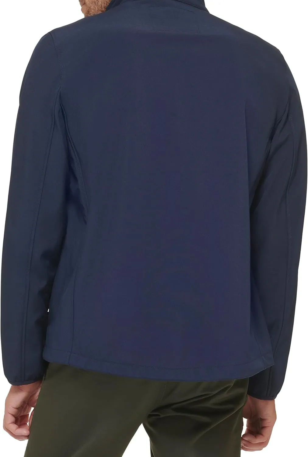 Dockers Men's Clean Zip-up Softshell Jacket