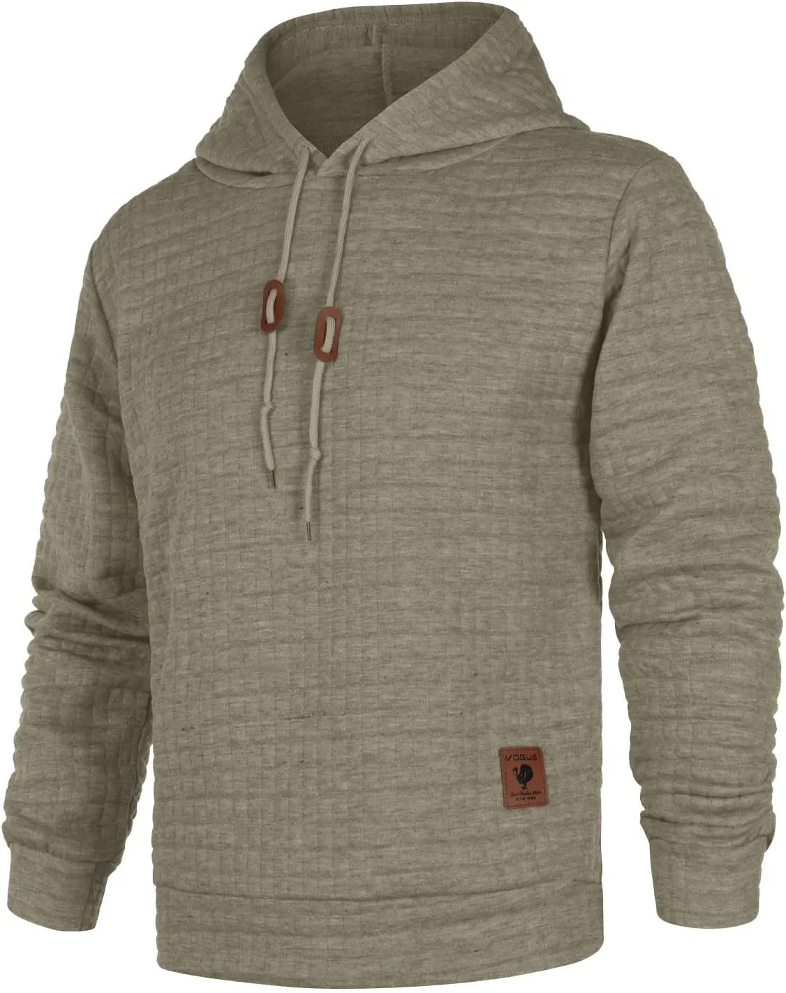 DuDubaby Men's Winter Casual Hoodie Warm Long Sleeves Sweatshirt Coat Jacket Sweater