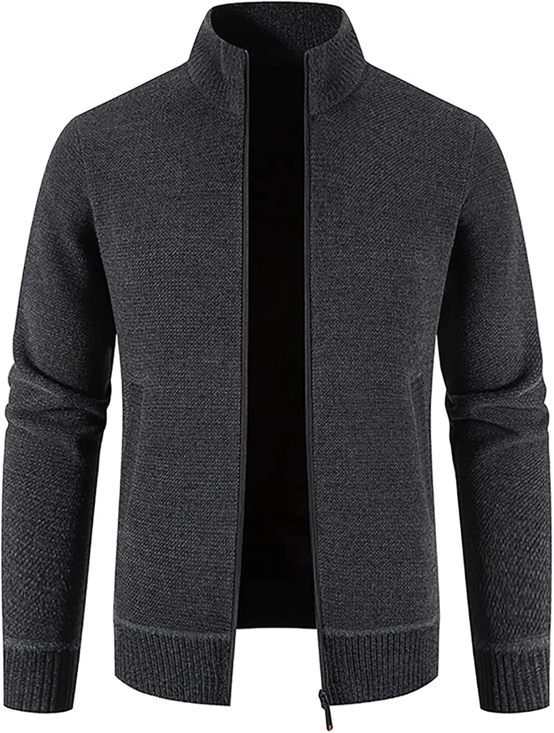 Dudubaby Warm Fleece Sweatshirt Customize Hoodies Men'S Fashion Long Sleeve Warm Solid Color Hooded Jackets Tops