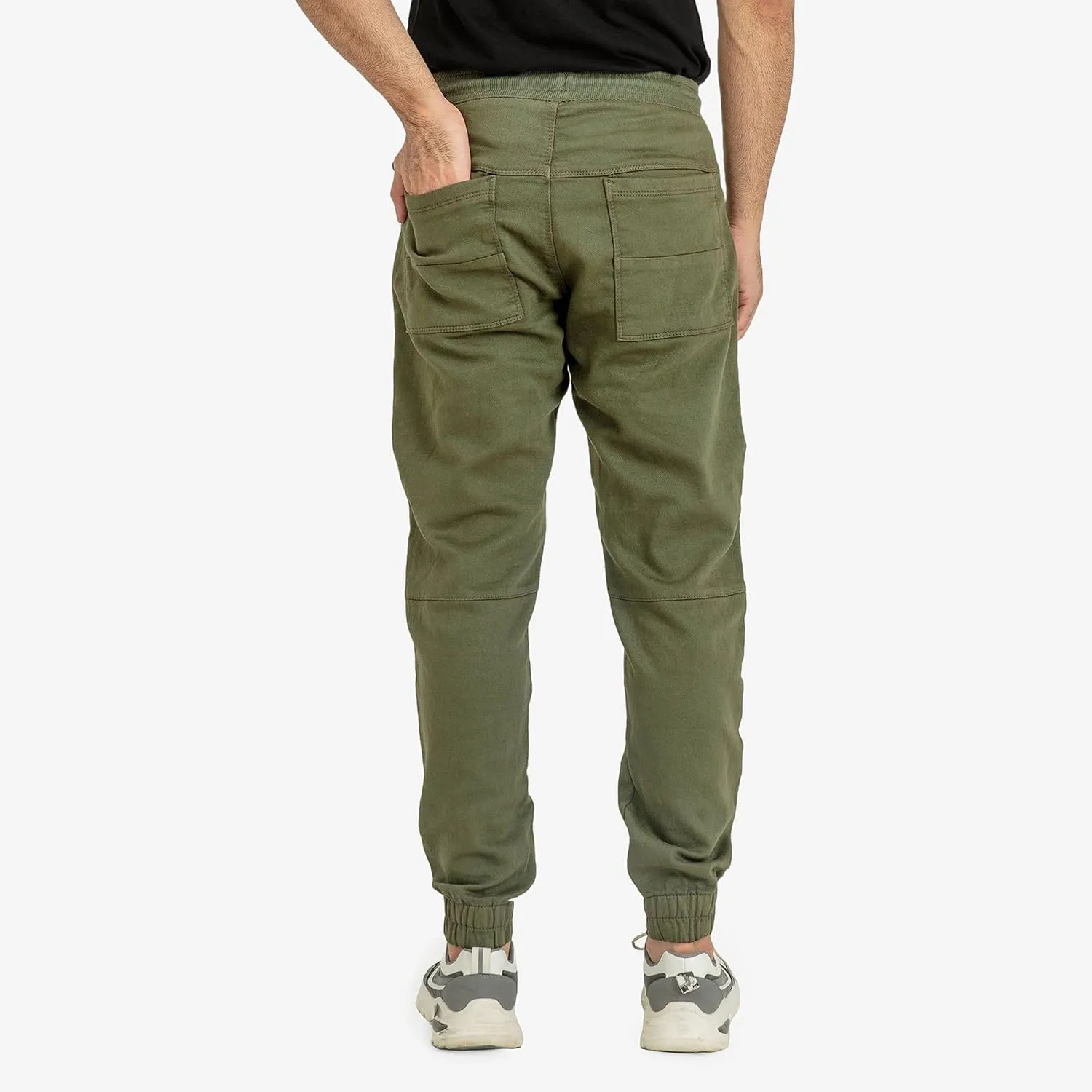Essentials Men’s Loose Fit Cargo Pants Casual Joggers Athletic Pants Cotton Loose Straight Sweatpants