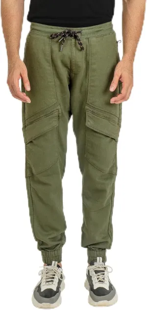 Essentials Men’s Loose Fit Cargo Pants Casual Joggers Athletic Pants Cotton Loose Straight Sweatpants