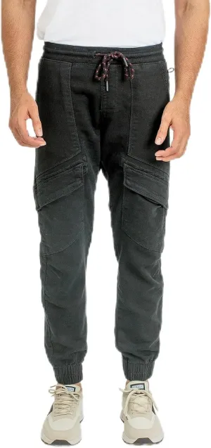Essentials Men’s Loose Fit Cargo Pants Casual Joggers Athletic Pants Cotton Loose Straight Sweatpants