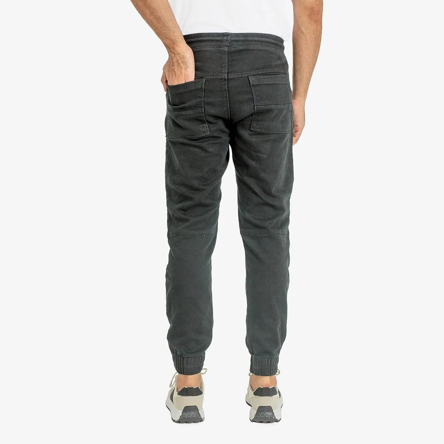 Essentials Men’s Loose Fit Cargo Pants Casual Joggers Athletic Pants Cotton Loose Straight Sweatpants