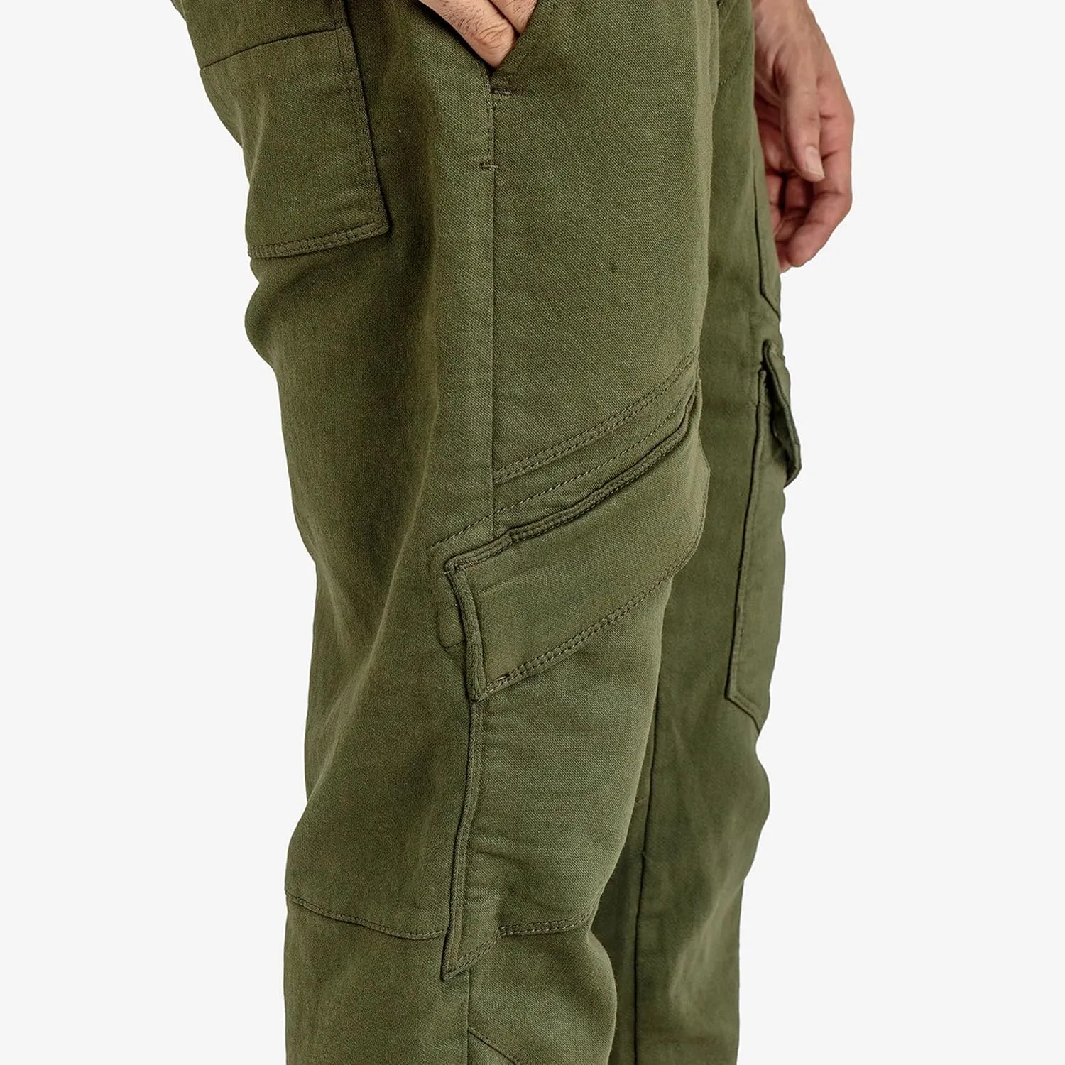 Essentials Men’s Loose Fit Cargo Pants Casual Joggers Athletic Pants Cotton Loose Straight Sweatpants