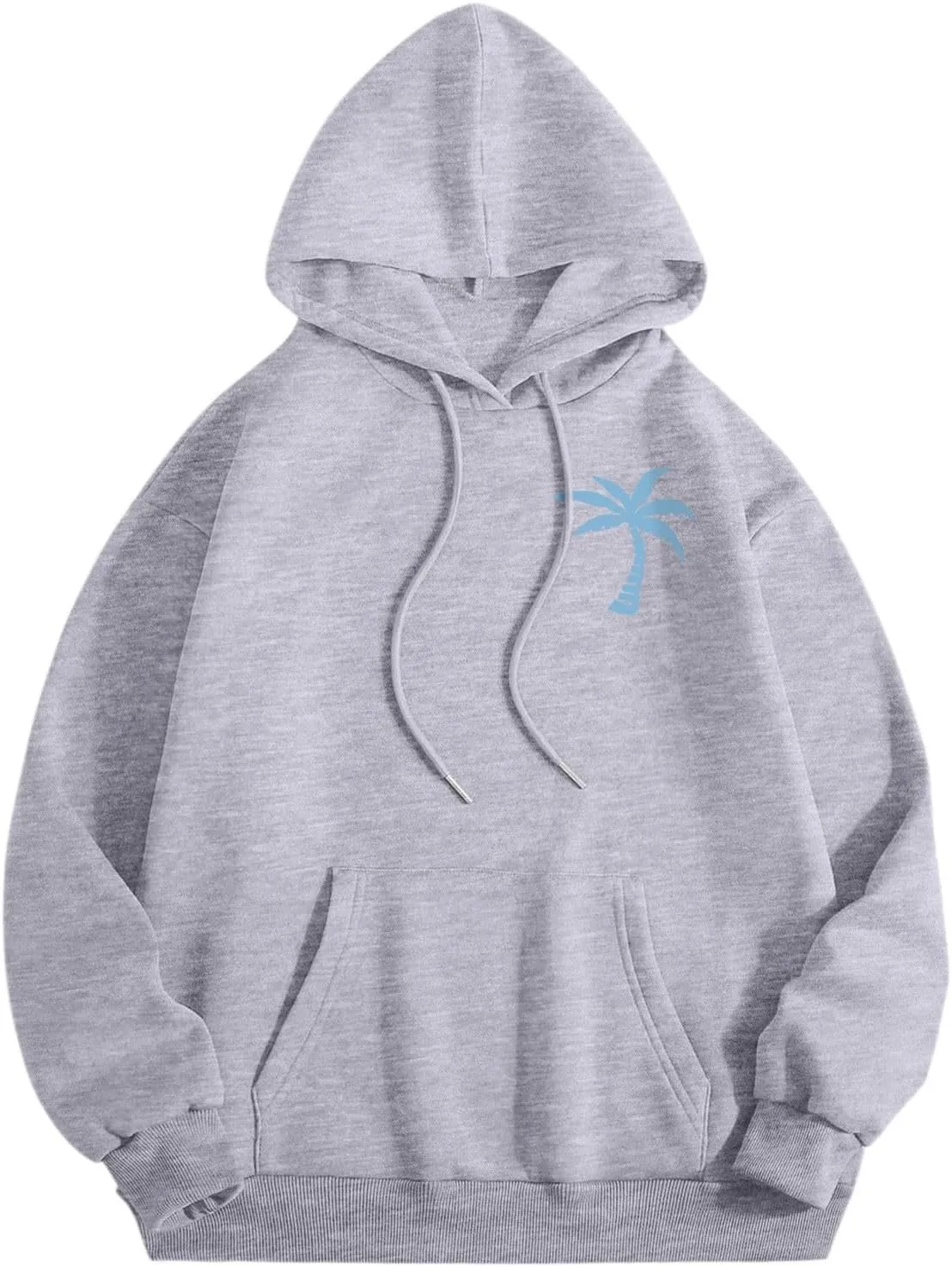 Everything Comes In Waves Sweatshirt For Women Long Sleeve Casual Sweatshirts Drawstring Pockets Comfort Fashion Hoodies
