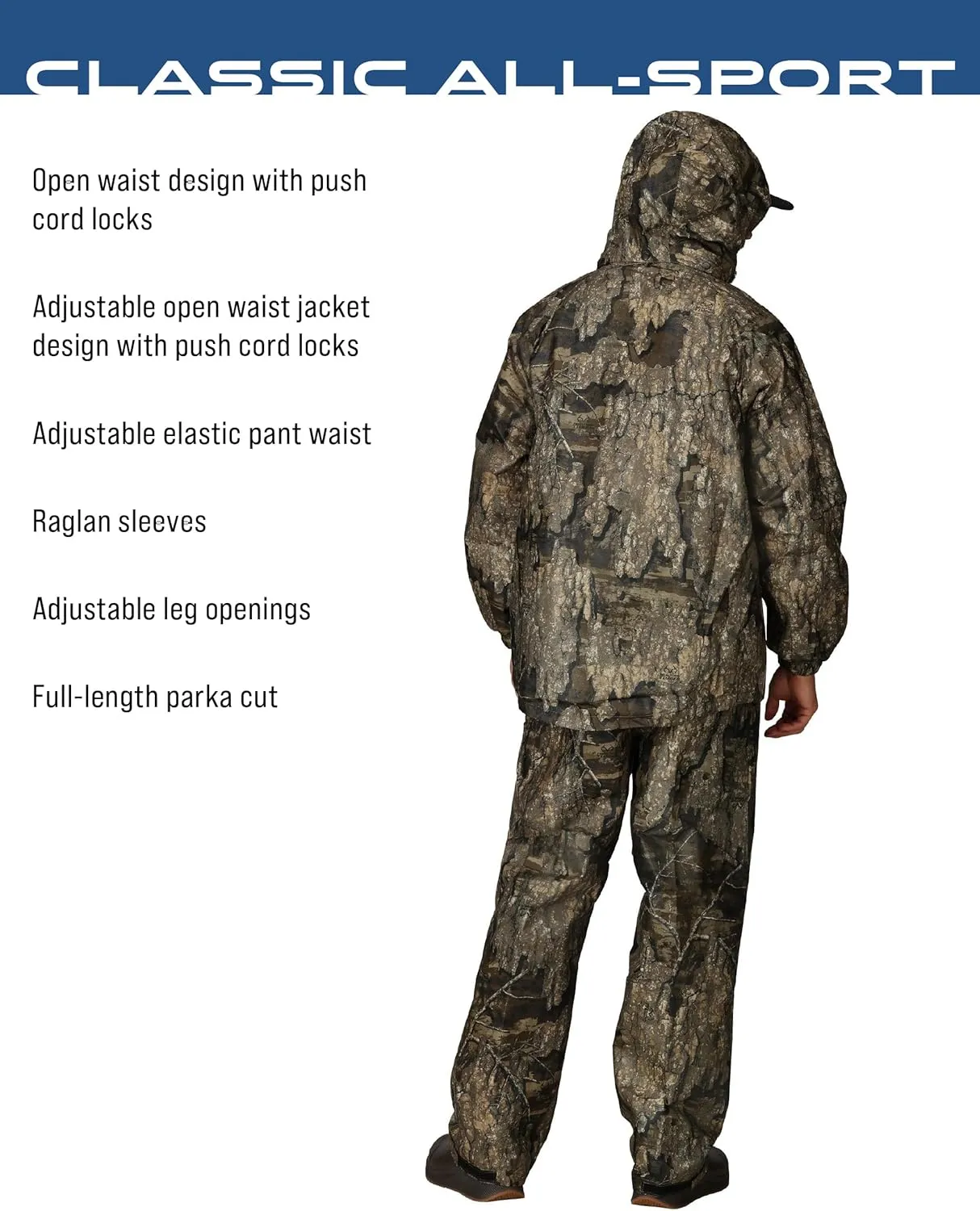 FROGG TOGGS Men's Classic All-Sport 3-Layer Waterproof Breathable Rain Suit