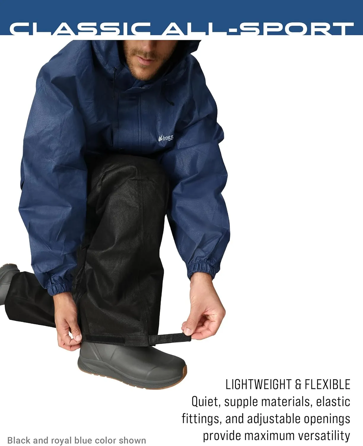 FROGG TOGGS Men's Classic All-Sport 3-Layer Waterproof Breathable Rain Suit