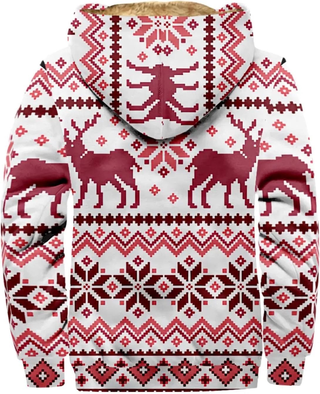 Gentle Loose Pullover Coats Long Sleeve Zipper Hooded Trendy Loose Coat Hiking Jackets for Men