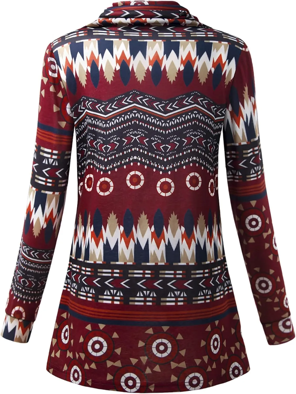 Joymom Maternity Warm Cowl Neck Nursing Sweatshirt Breastfeeding Tunic Tops