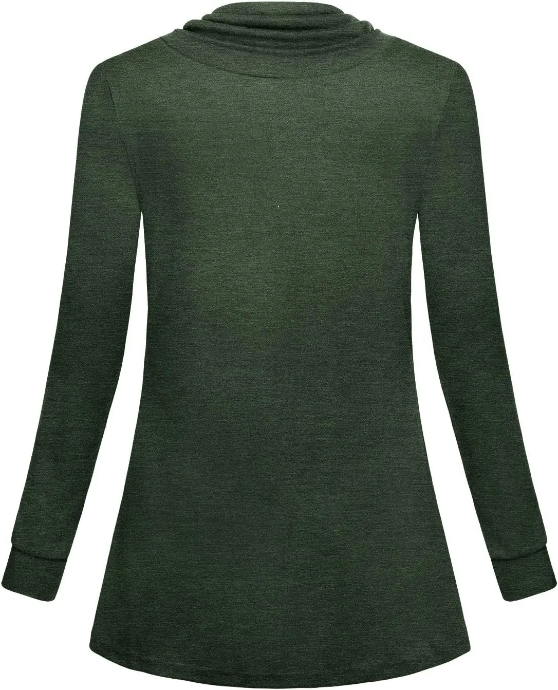 Joymom Maternity Warm Cowl Neck Nursing Sweatshirt Breastfeeding Tunic Tops