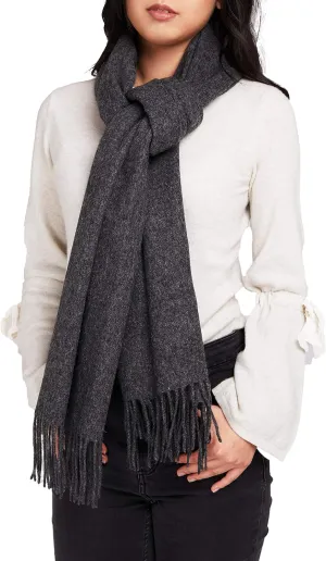 LaniLani 100% Merino Wool Scarf Shawl for Women, Warm and Oversized, Pashmina Cashmere feel, 78” x 28”, Winter Gift for Women