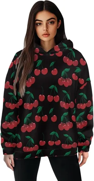 NDISTIN Ladies Loose Hooded Pullover Soft Loose Sweatshirts for Women Loose Fit for Women's Everyday Fitness