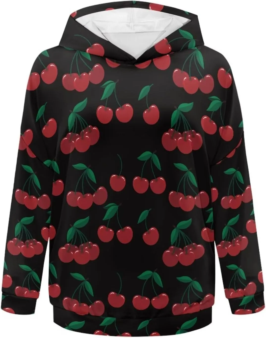 NDISTIN Ladies Loose Hooded Pullover Soft Loose Sweatshirts for Women Loose Fit for Women's Everyday Fitness