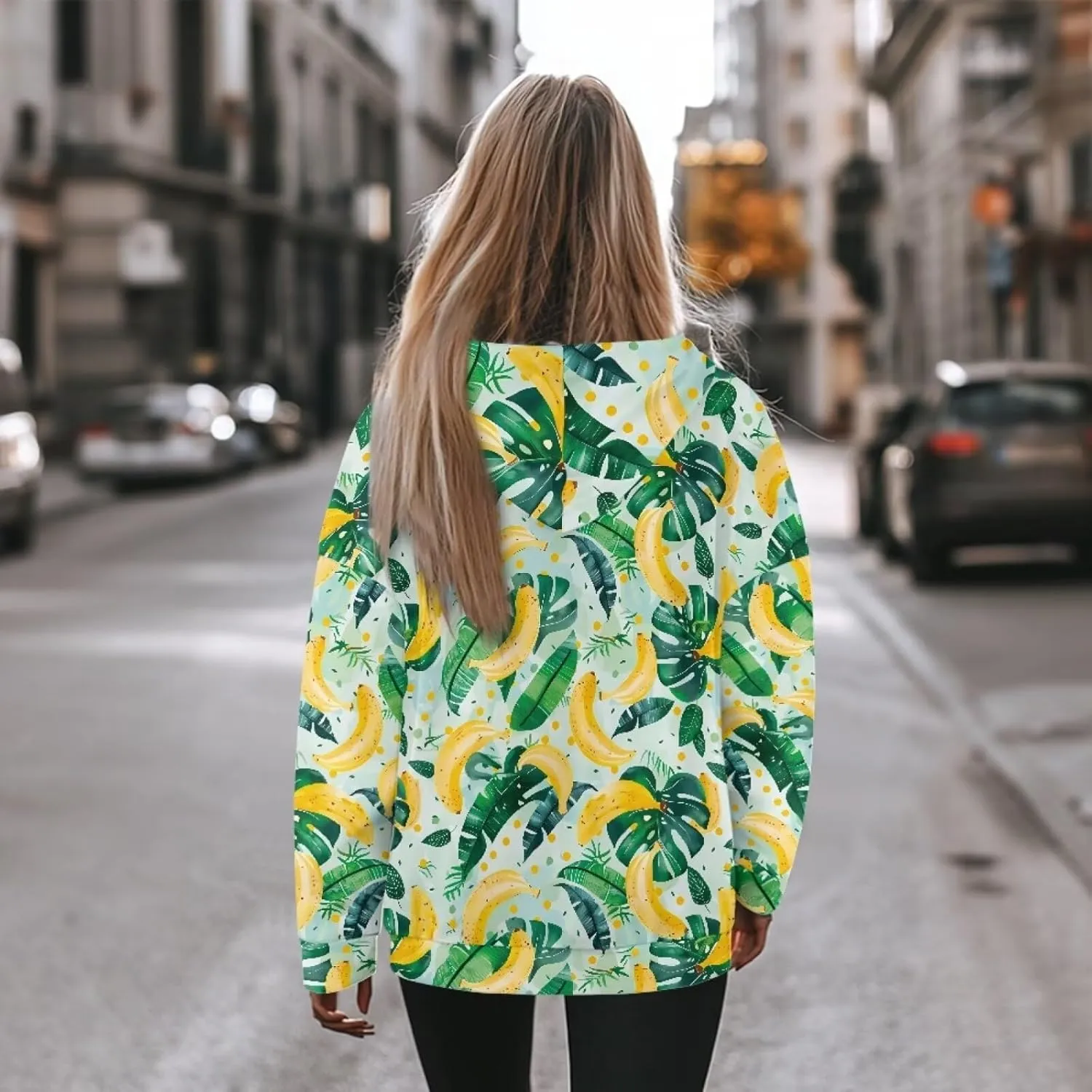 NDISTIN Ladies Loose Hooded Pullover Soft Loose Sweatshirts for Women Loose Fit for Women's Everyday Fitness