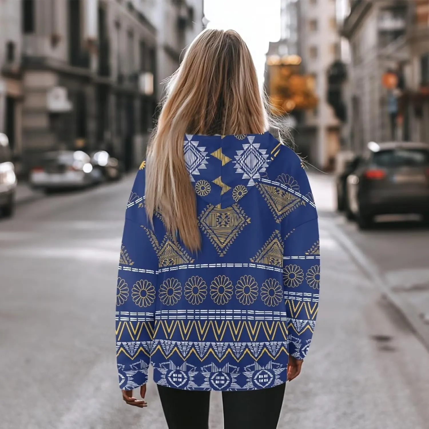 NDISTIN Sweatshirts for Women Loose Fit Slim Fit Ladies Loose Hooded Pullover Loose Daily Ideal Clothes