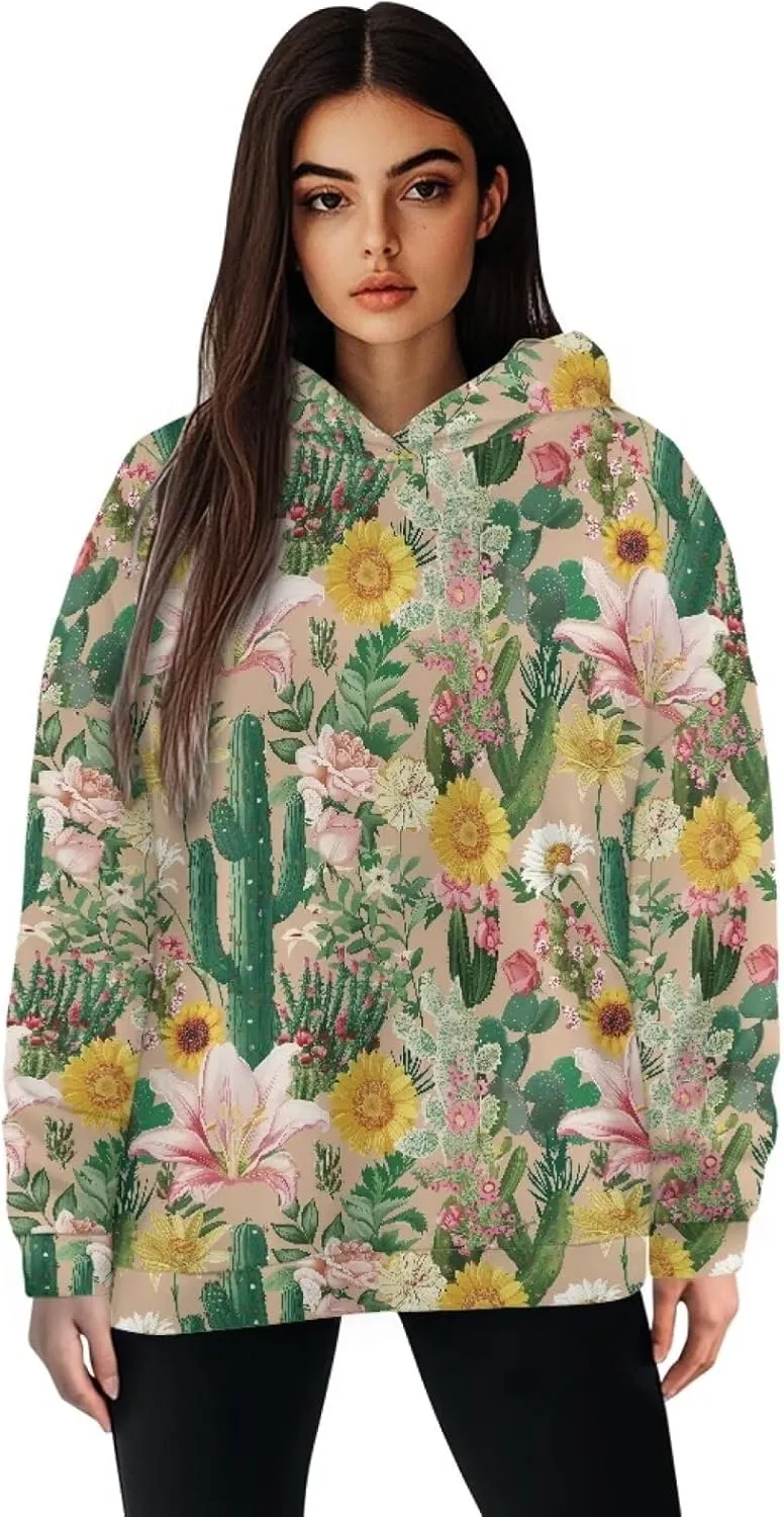 NDISTIN Sweatshirts for Women Loose Fit Slim Fit Ladies Loose Hooded Pullover Loose Daily Ideal Clothes