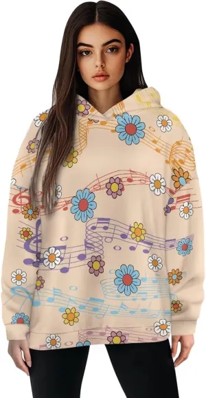 NDISTIN Sweatshirts for Women Loose Fit Slim Fit Ladies Loose Hooded Pullover Loose Daily Ideal Clothes