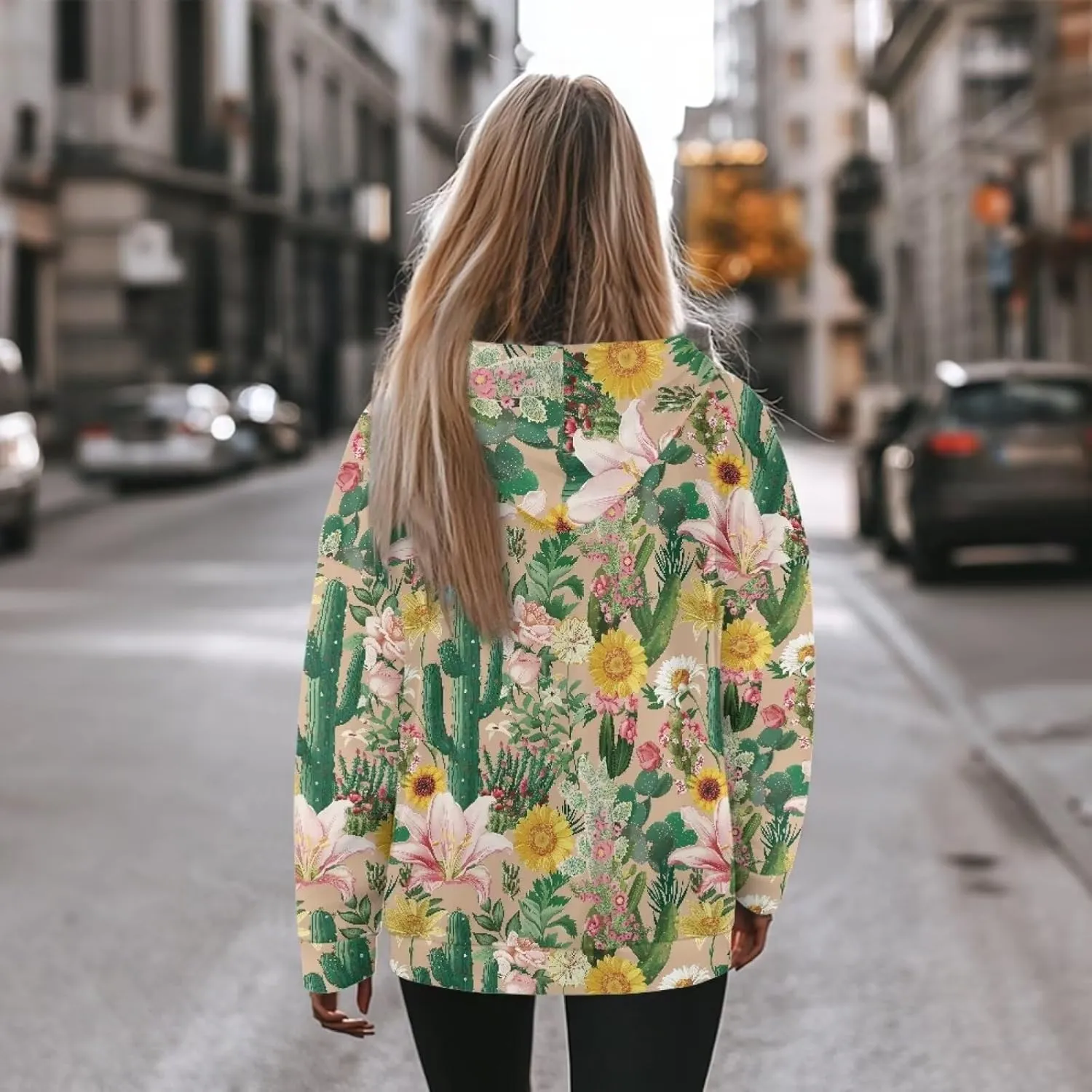 NDISTIN Sweatshirts for Women Loose Fit Slim Fit Ladies Loose Hooded Pullover Loose Daily Ideal Clothes