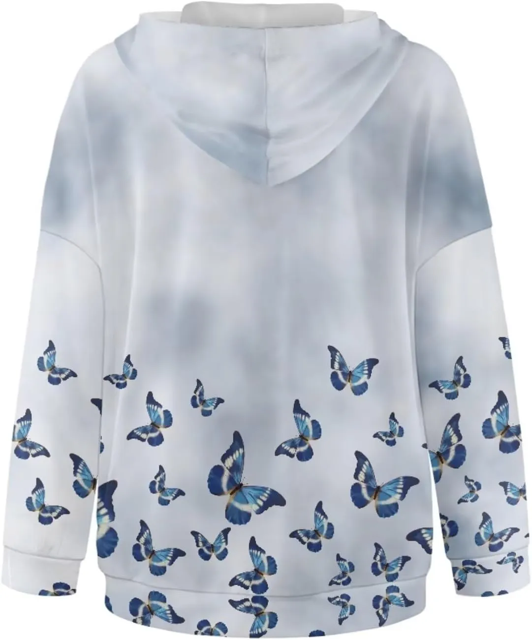 NDISTIN Sweatshirts for Women Loose Fit Slim Fit Ladies Loose Hooded Pullover Loose Daily Ideal Clothes