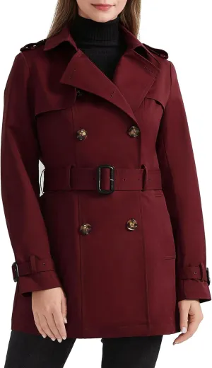 Orolay Women's Double Breasted Trench Coat Windbreaker Jacket with Belt