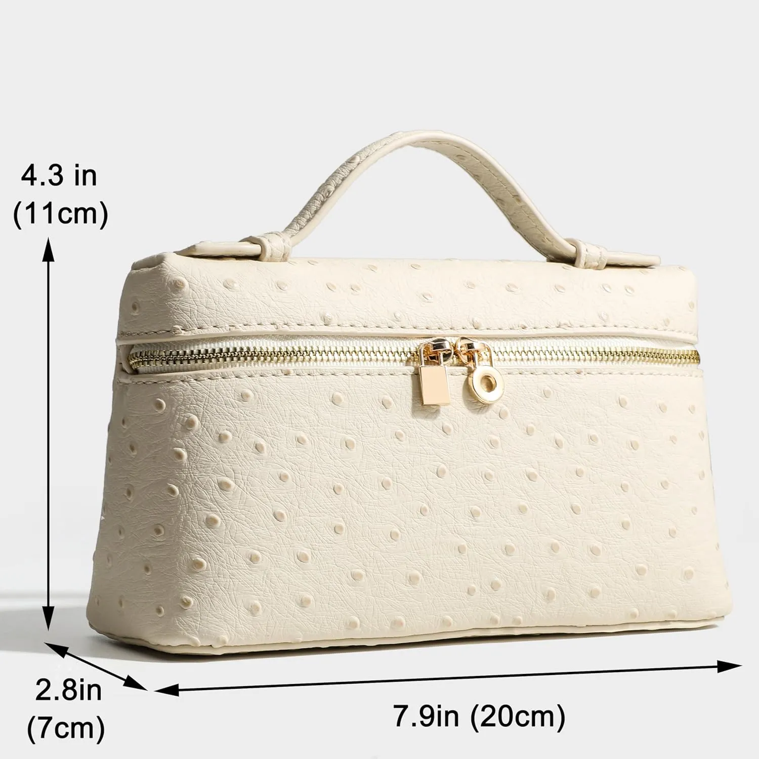 Rejolly Crossbody Bag for Women Small Pouch Top-Handle Leather Bag Designer Shoulder Handbag Quiet Luxury Trendy Purse