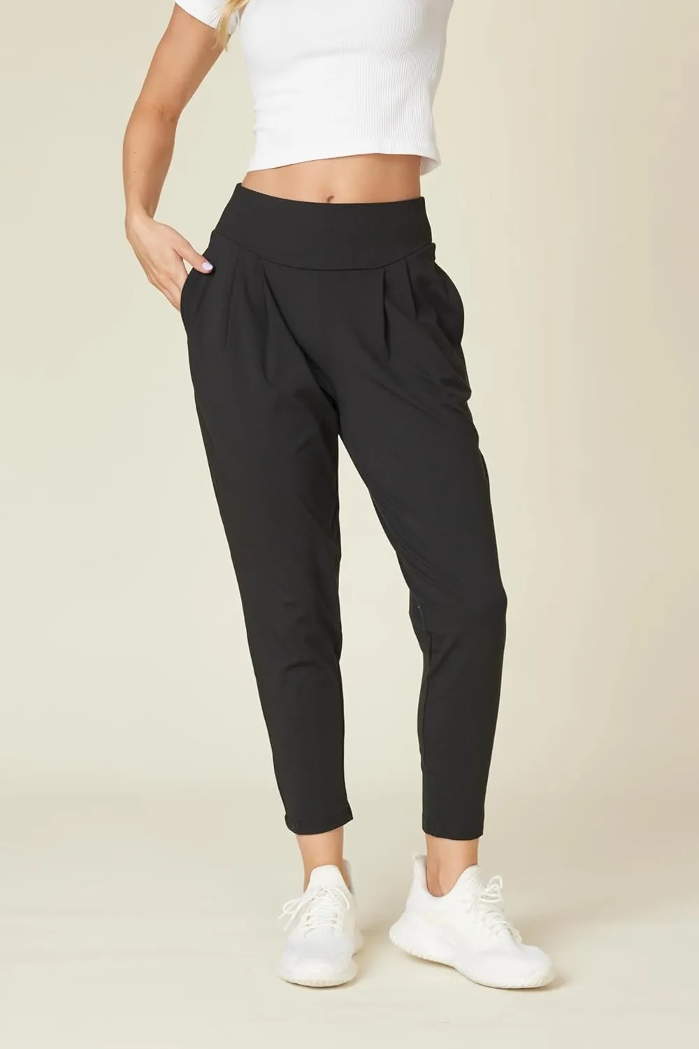 ShoSho Womens Casual Joggers Pants Sweatpants Yoga Bottoms Soft Brushed Sports Track Pants
