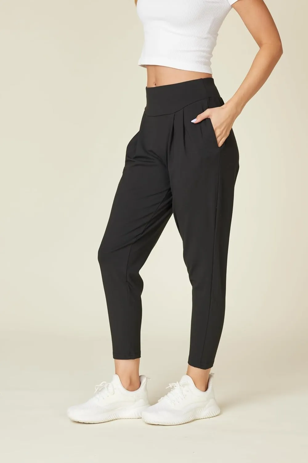 ShoSho Womens Casual Joggers Pants Sweatpants Yoga Bottoms Soft Brushed Sports Track Pants
