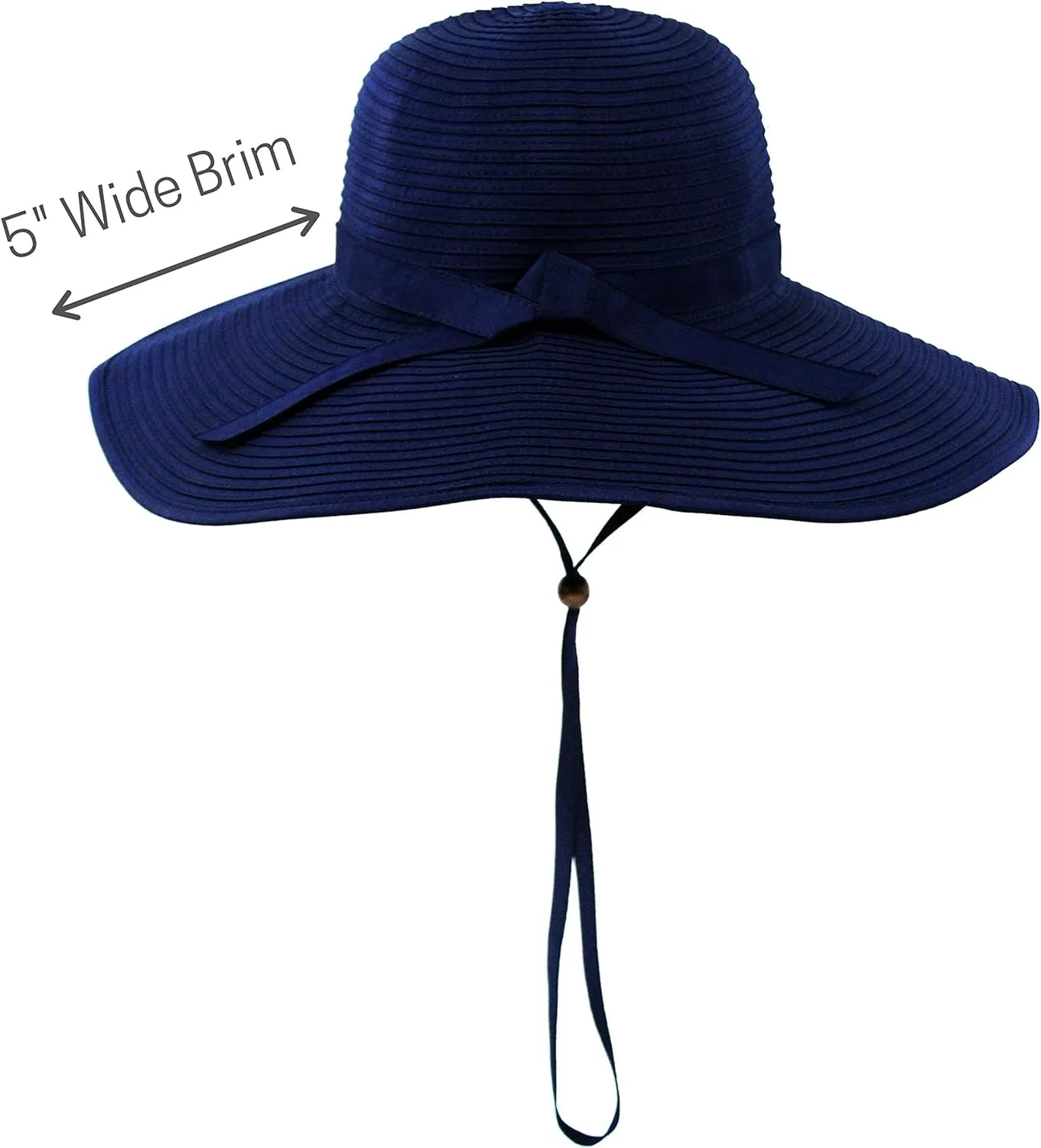 SwimZip Women's Wide Brim Sun Hat - UPF 50  Sun Protection