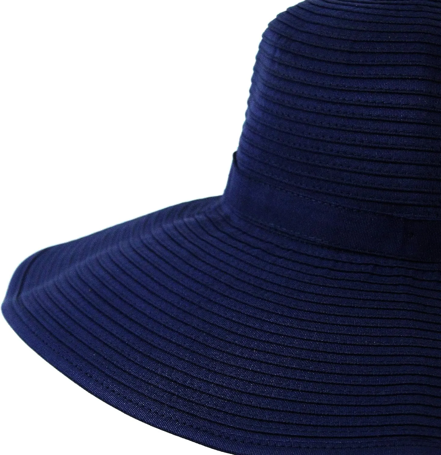 SwimZip Women's Wide Brim Sun Hat - UPF 50  Sun Protection