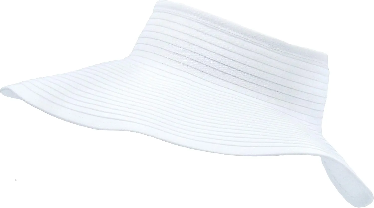 SwimZip Women's Wide Brim Sun Visor - UPF 50  Sun Protection