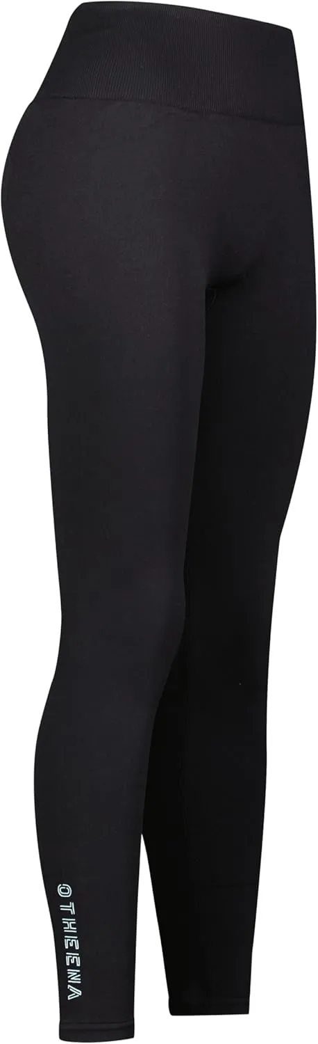 Thick High Waist Seamless Leggings for Women - Workout Leggings Yoga Pants - Stretchy with Tummy Control