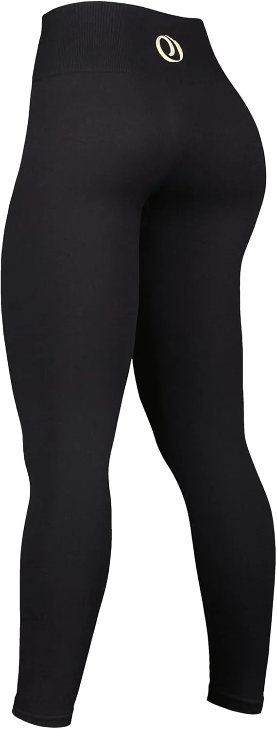 Thick High Waist Seamless Leggings for Women - Workout Leggings Yoga Pants - Stretchy with Tummy Control
