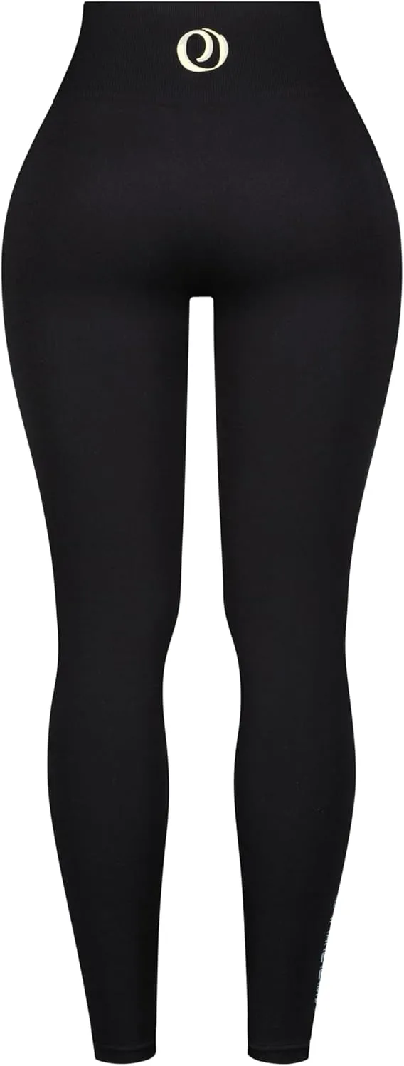 Thick High Waist Seamless Leggings for Women - Workout Leggings Yoga Pants - Stretchy with Tummy Control