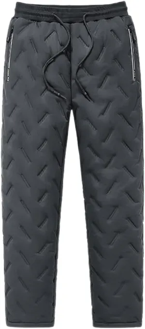 Unisex Lambswool Fleece-Lined Joggers, Winter Lambswool Fleece Bottoms Fleece Pants, Warm Thick Jogger Pants