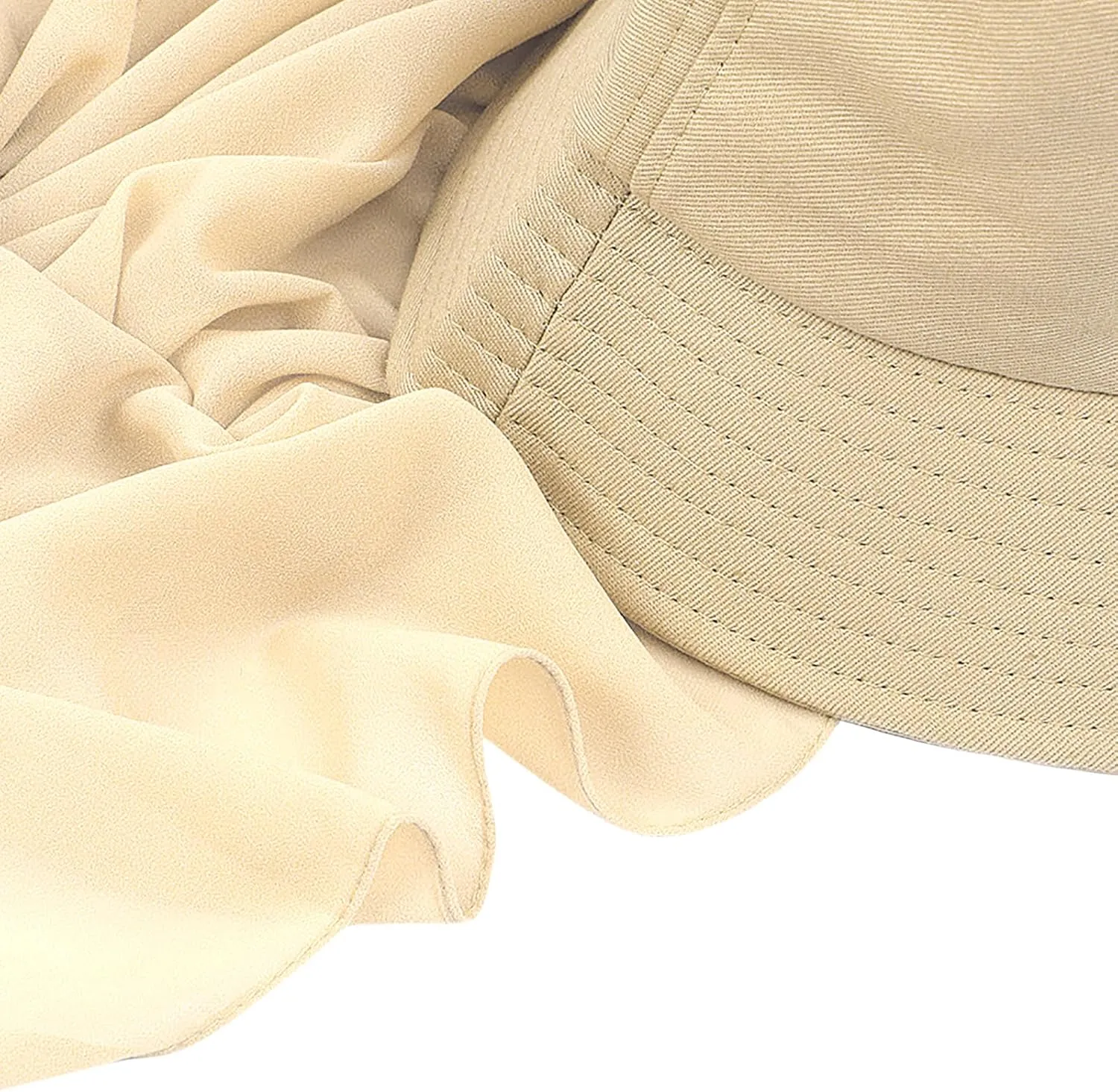 Wide Brim Sun Hat with Neck Flap Sun Visor Hat for Women UV Protection Hat Face Cover Sun Shawl Full Cover Visor