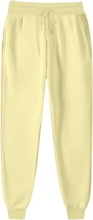 Women Casual Jogger Pants Sherpa Fleece Lined Pants Drawstring High Waist Trousers Workout Joggers Thick Sweatpants