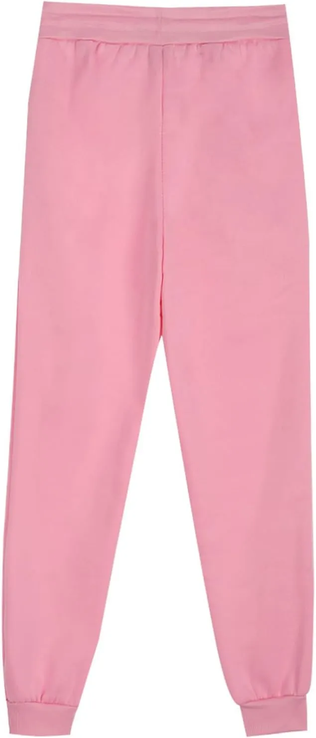 Women Casual Jogger Pants Sherpa Fleece Lined Pants Drawstring High Waist Trousers Workout Joggers Thick Sweatpants