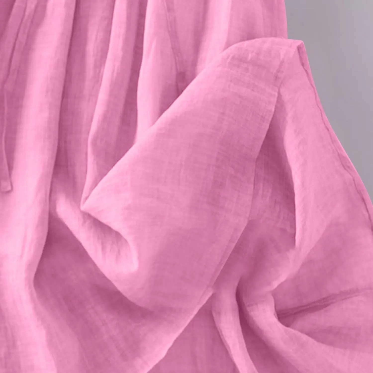 Women's Cotton Linen Casual Dresses 2024 Boho Flowy Dress Flowy Summer Midi Dresses Dressy Ladies Trendy Clothing