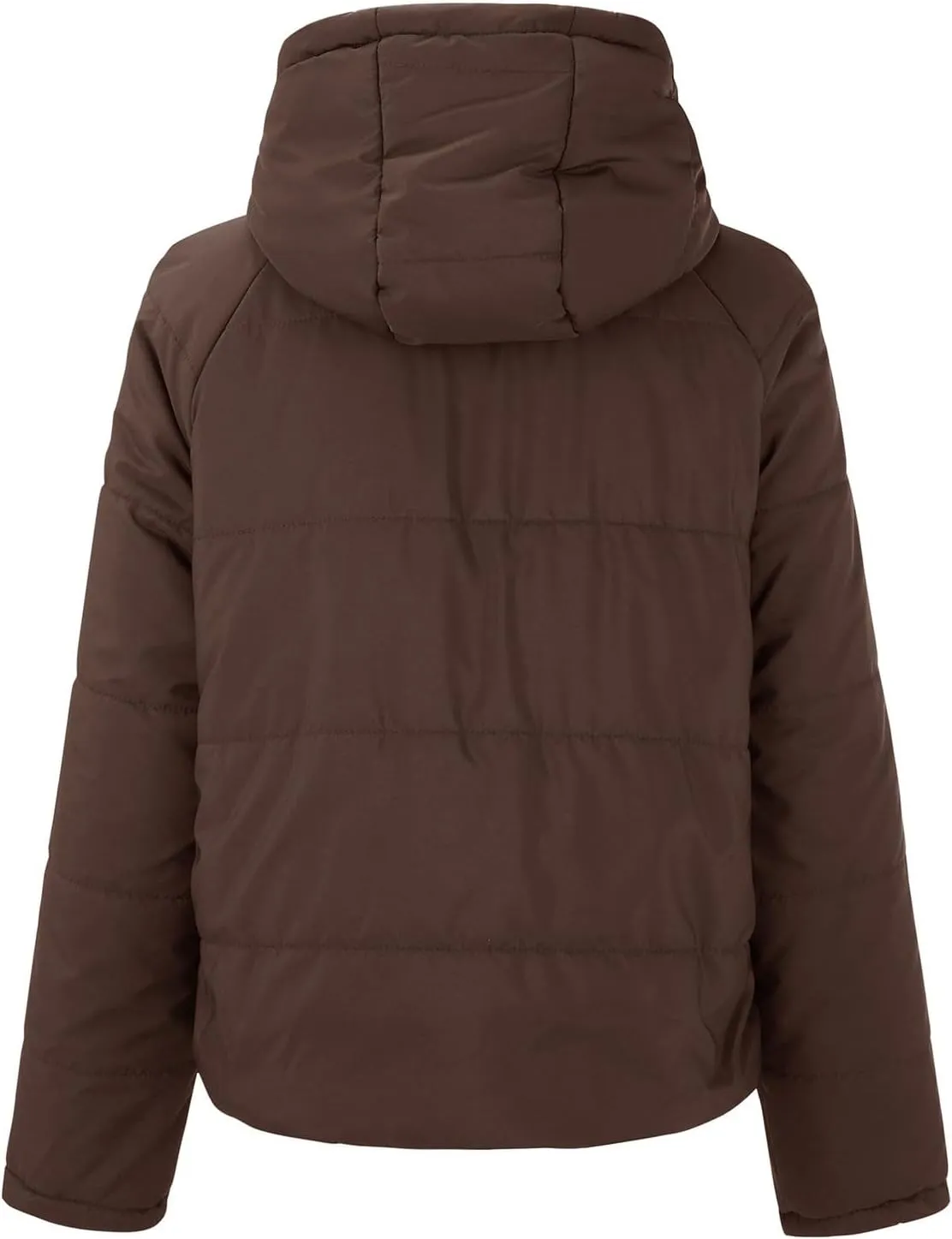 Women's Hooded Winter Coat Fleece Hooded Warm Oversized Trendy Jackets Casual Lapel Long Sleeve Coats