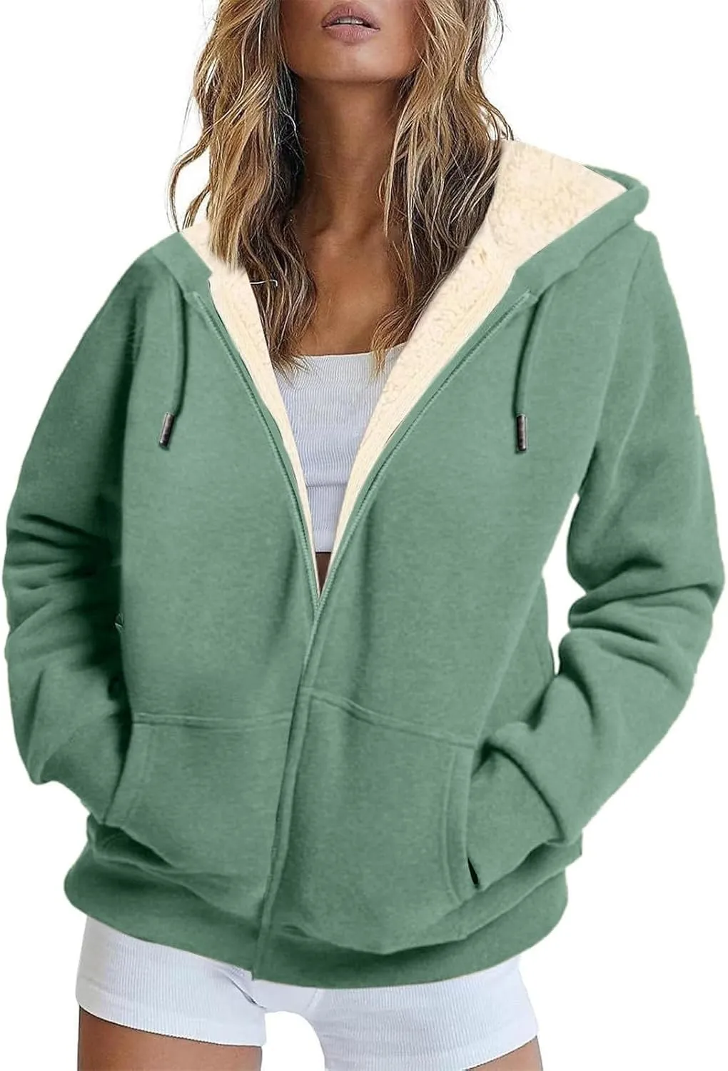 Women's Ski Jacket Winter Snow Coat Fleece Hooded Warm Midi Peacoat Trench Coats Waterproof Warm Winter Snow Coats