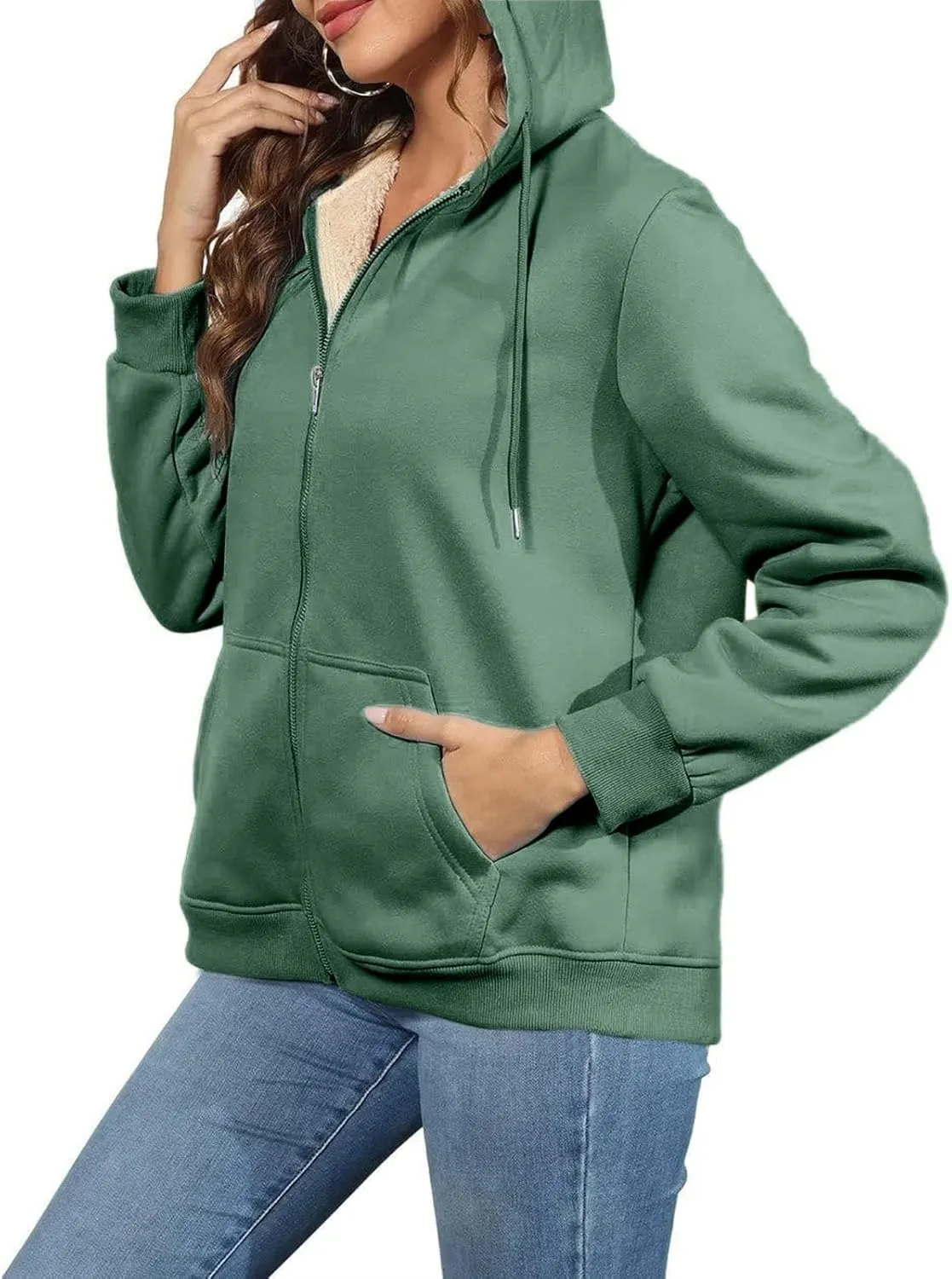 Women's Ski Jacket Winter Snow Coat Fleece Hooded Warm Midi Peacoat Trench Coats Waterproof Warm Winter Snow Coats
